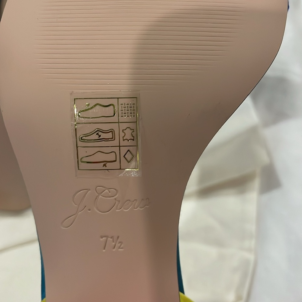 Multi color jcrew collection sandal 7.5 - Picture 6 of 7